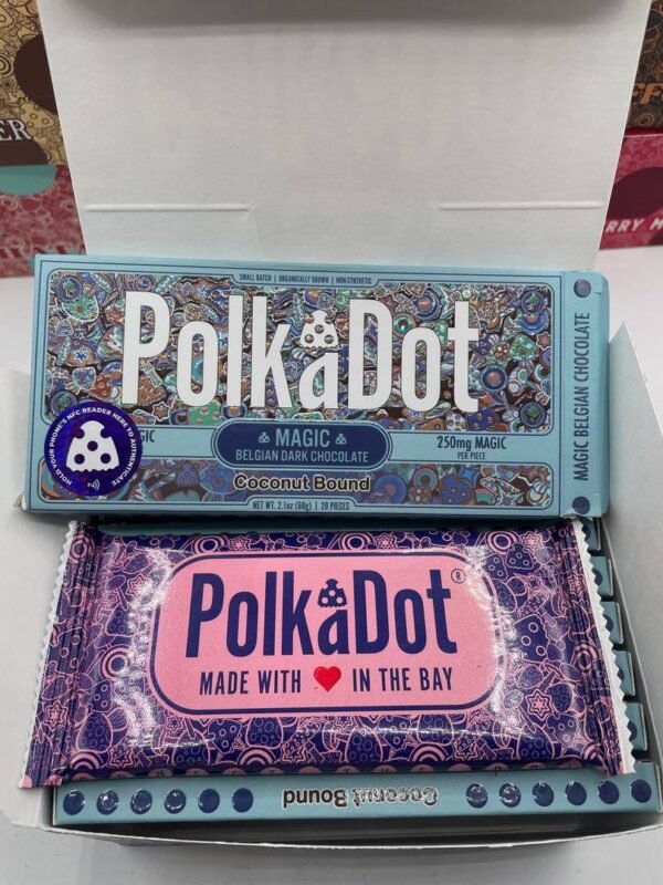 9f8cf883-aaf1-446f-8864-5e754e03dc0f Belgian Polka Dot brand chocolate bar